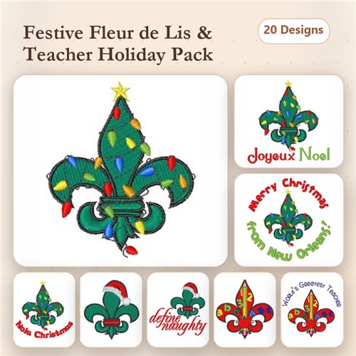 Fleur de Lis 1 (20 Pack)