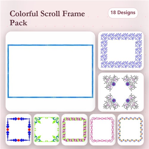Floral Frames & Borders