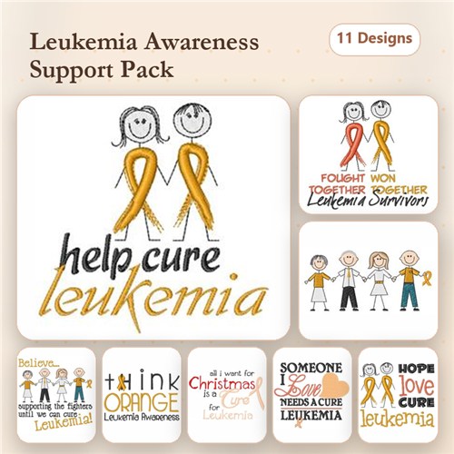 Leukemia Awareness Ribbons