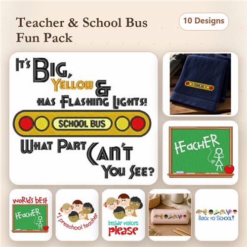 School & Children 1 (10 Pack)