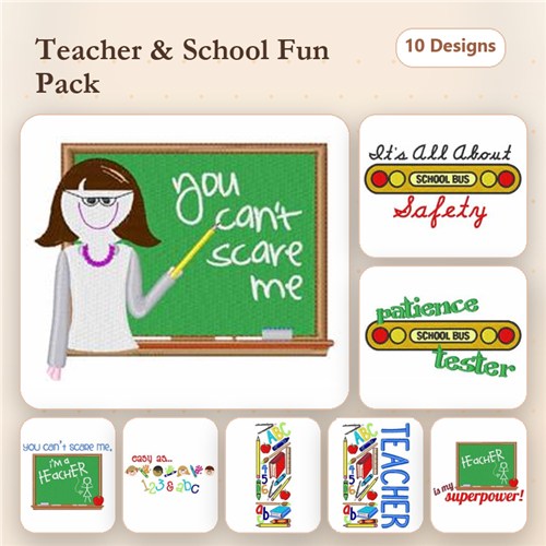 School & Children 2 (10 Pack)