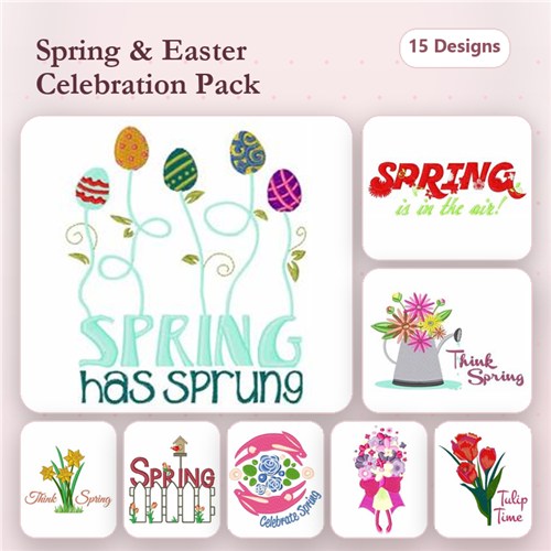 Think Spring Flowers!