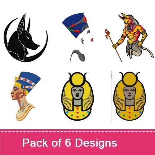 Fierce Big Cats Embroidery Designs Bundle – Lion Head, Tiger Head, Black Panther Head & More (6 Designs)
