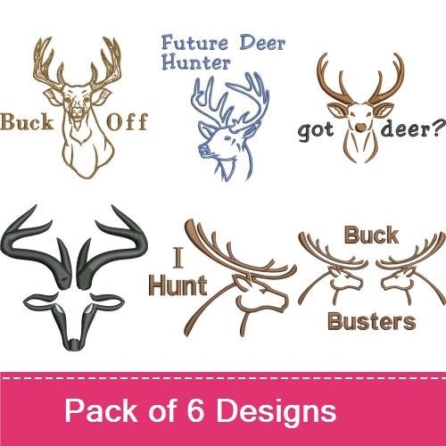 Buck Hunter Outlines