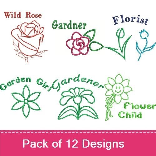 Floral Outlines