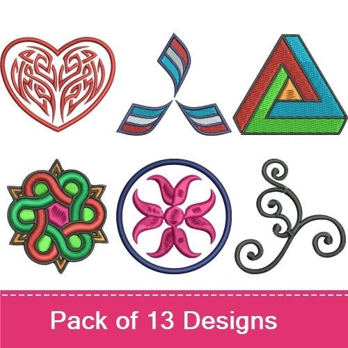 Abstract Swirls & Decorations