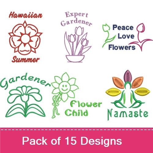 Floral Outlines