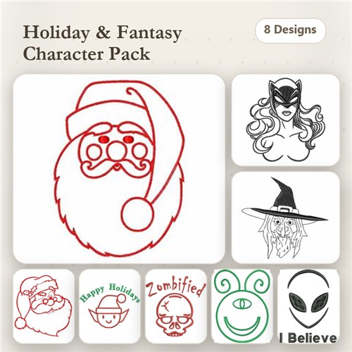 Fictional Character Outlines