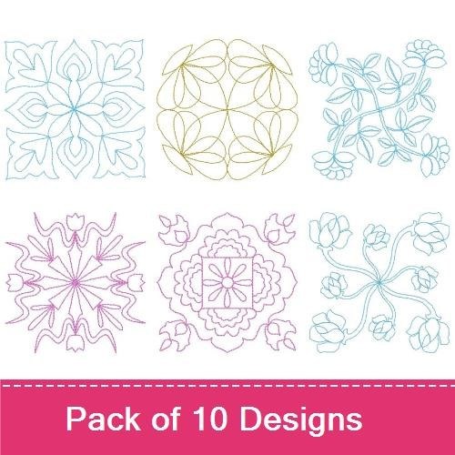 Floral Quilt Blocks