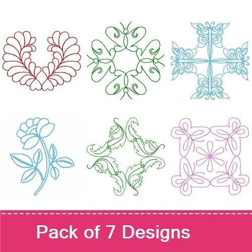 Floral Quilt Blocks