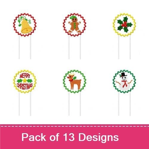 Christmas Pencil Toppers