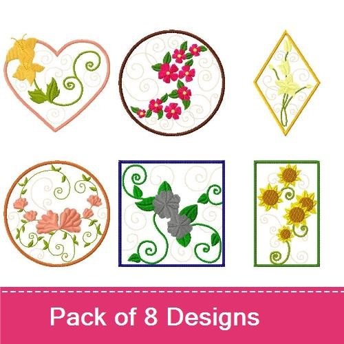 Floral Cameos