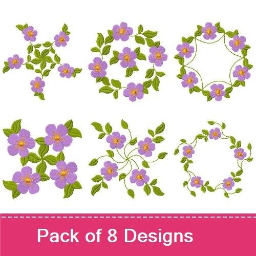 Floral Fantasy_4x4