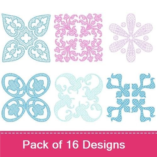 Lacy Quilt Blocks