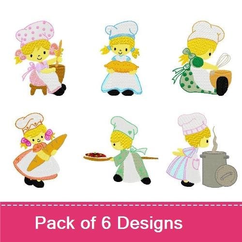 Little Kitchen Girls