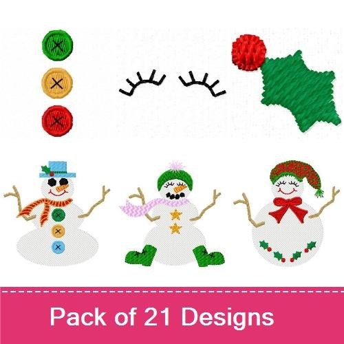 Mix -N- Match Snowmen