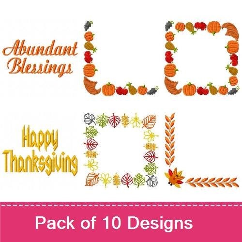Thanksgiving Corners & Frames