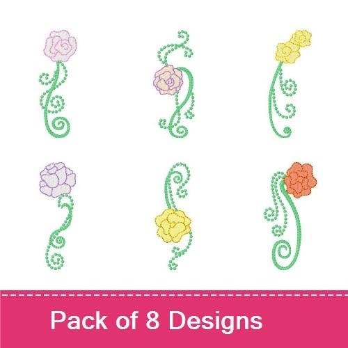 Vintage Rose Borders
