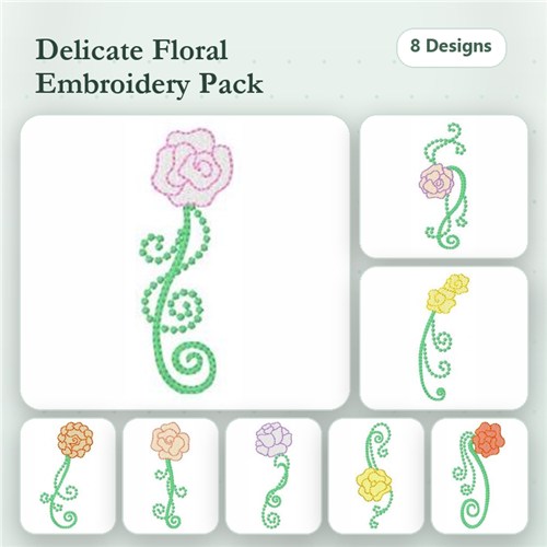 Vintage Rose Borders