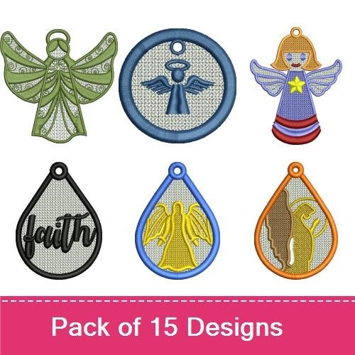 FSL Angel Ornaments