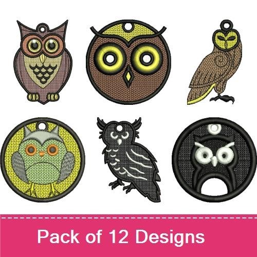 Owl Free Standing Lace