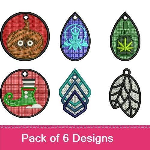 Cute FSL Holiday Ornaments