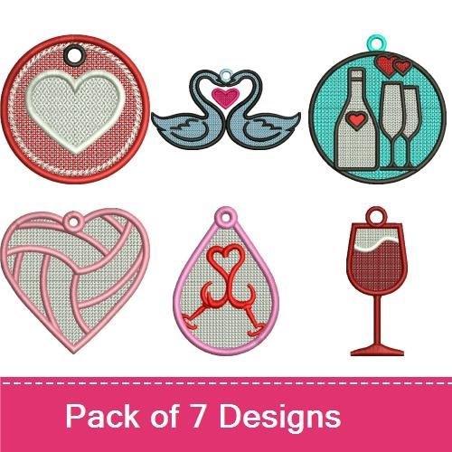 FSL Love Ornaments