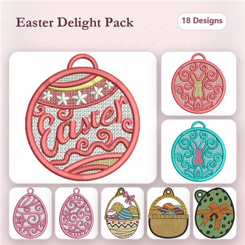 Easter Free Standing Lace