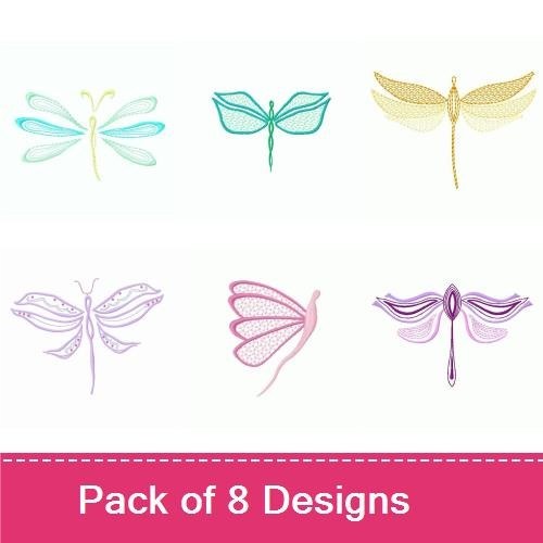 Stipple Dragonflies