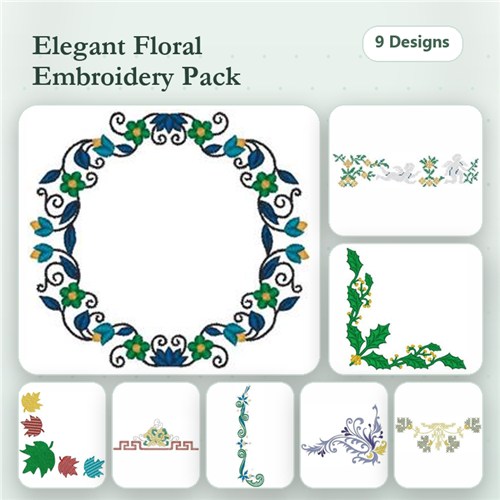 Floral Frames & Borders
