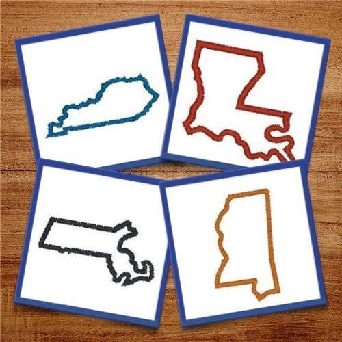 State Outlines - 1