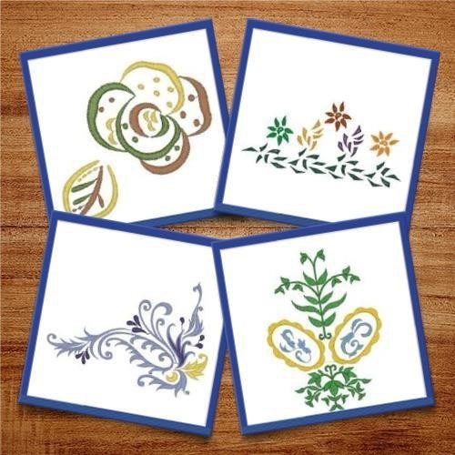 Artistic flower designs