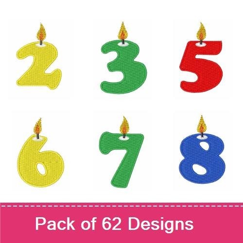 Birthday Candle Font