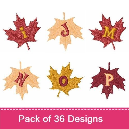 Fall Leaves Font