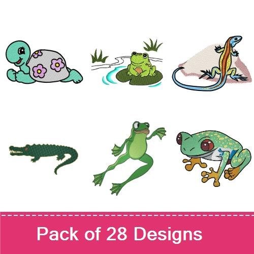 Reptile & Amphibian Cartoons