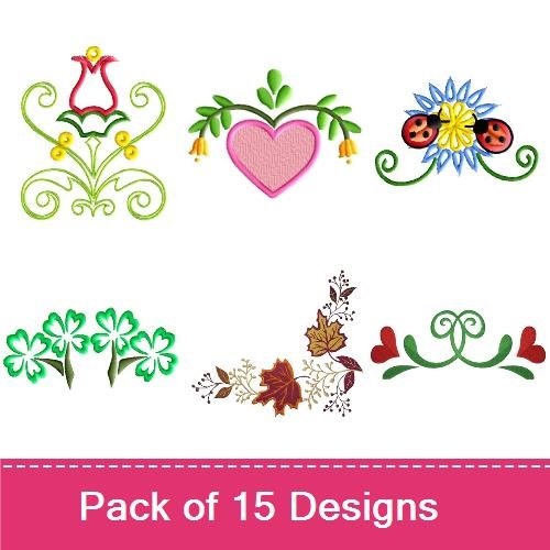Gorgeous Floral Embellishments