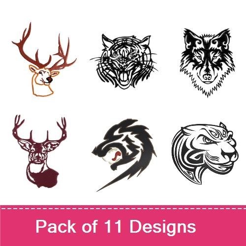 Fierce Wildlife Outlines