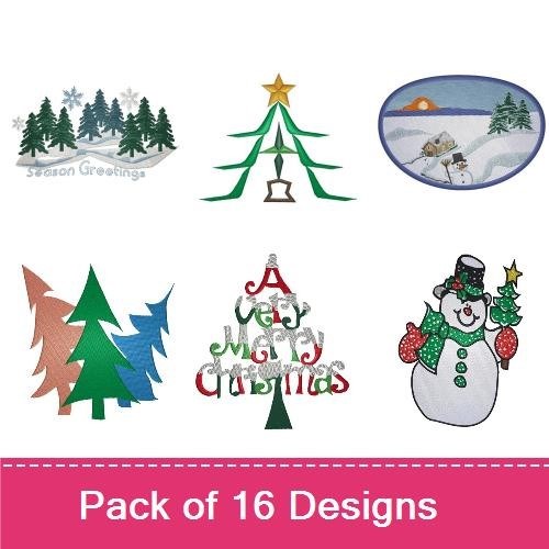 Decorated Holiday Trees