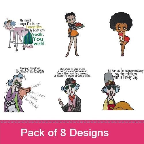 Cartoon Women & Captions