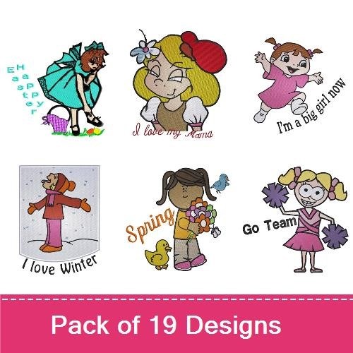 Humorous Cartoon Children