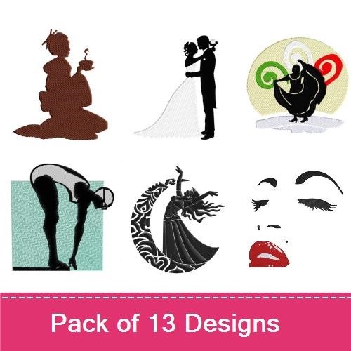 Silhouetted Women