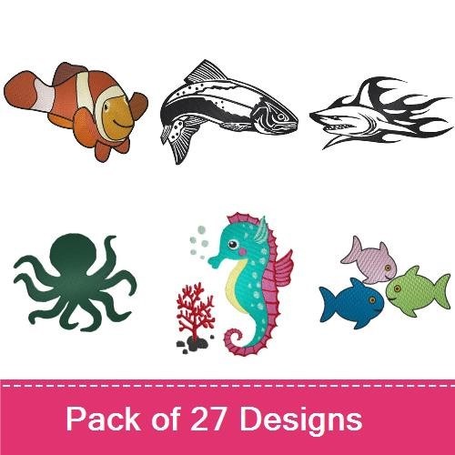 Cartoon Sea Animals