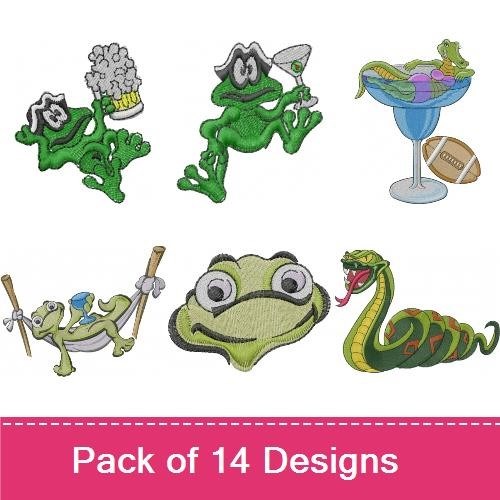 Cartoon Reptiles