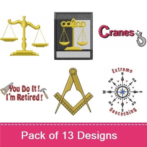 Handyman Tools Embroidery Designs Bundle – MacGyver This, I Plumb, Got Tools? & More (13 Designs)