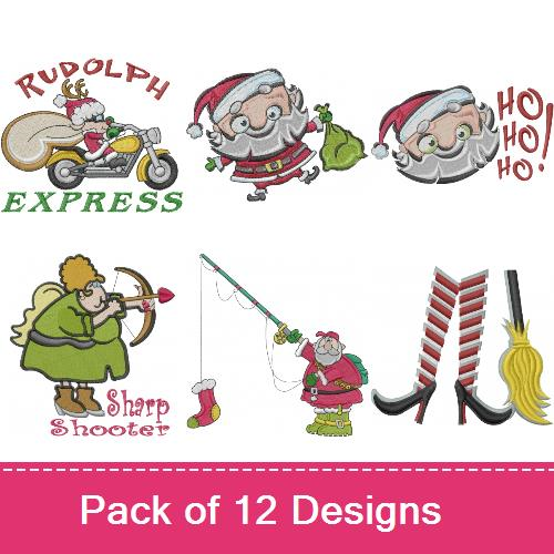 Fun Fantasy Characters Embroidery design pack by Machine Embroidery  Designs, Embroidery Packs on  
