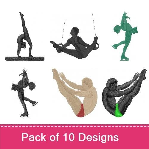 Athletics Silhouettes