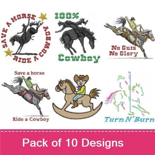 Cowboys on Horse 1