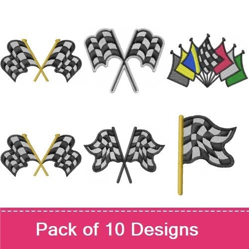 Car Racing Flags