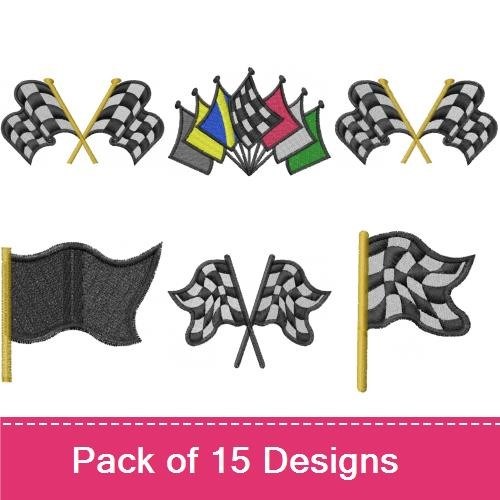 Car Racing Flags