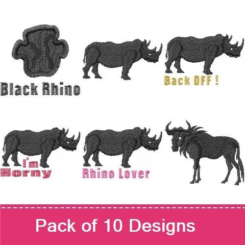 Rhinos & Wildebeests